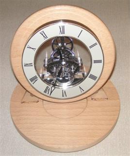 Skeleton clock by Ian Alston